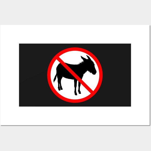 No Jackass Wall Art by  The best hard hat stickers 